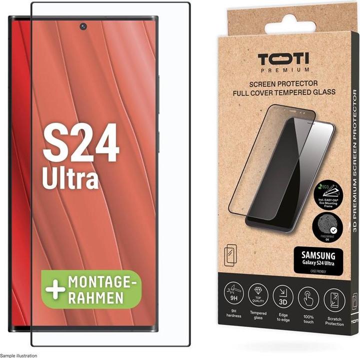 Actual product image Toti Screen Protector Galaxy S24 Ultra (1 Piece, Samsung Galaxy S21)