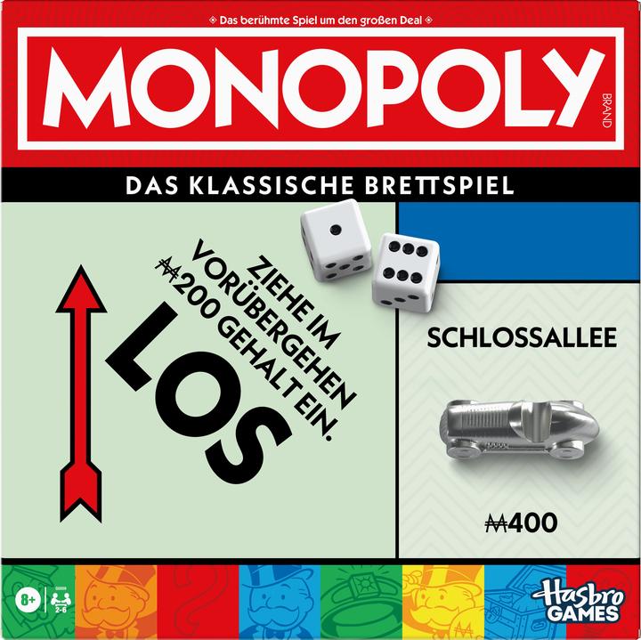 Hasbro Gaming Monopoly Classic Refresh (German)