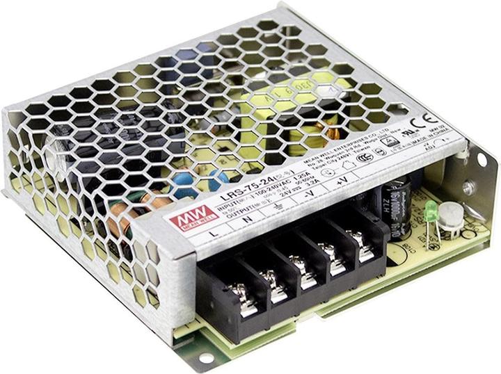 Actual product image MeanWell LRS-75-12 (Power supply)