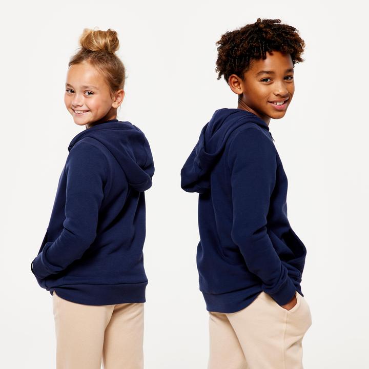 Immagine prodotto Domyos Giacca con cappuccio da bambino - blu navy (122)