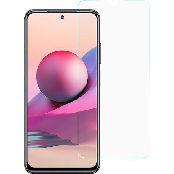 MU Budget Schutzglas Displayschutz (1 Stück, Xiaomi Redmi Note 10S, Xiaomi Redmi Note 10), Smartphone Schutzfolie, Trans...