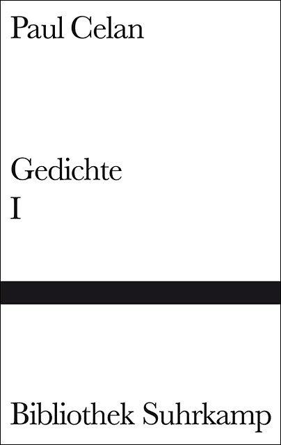 Produktbild Gedichte (Band 1): Gedichte in zwei Bänden (Deutsch, Paul Celan, 1975)