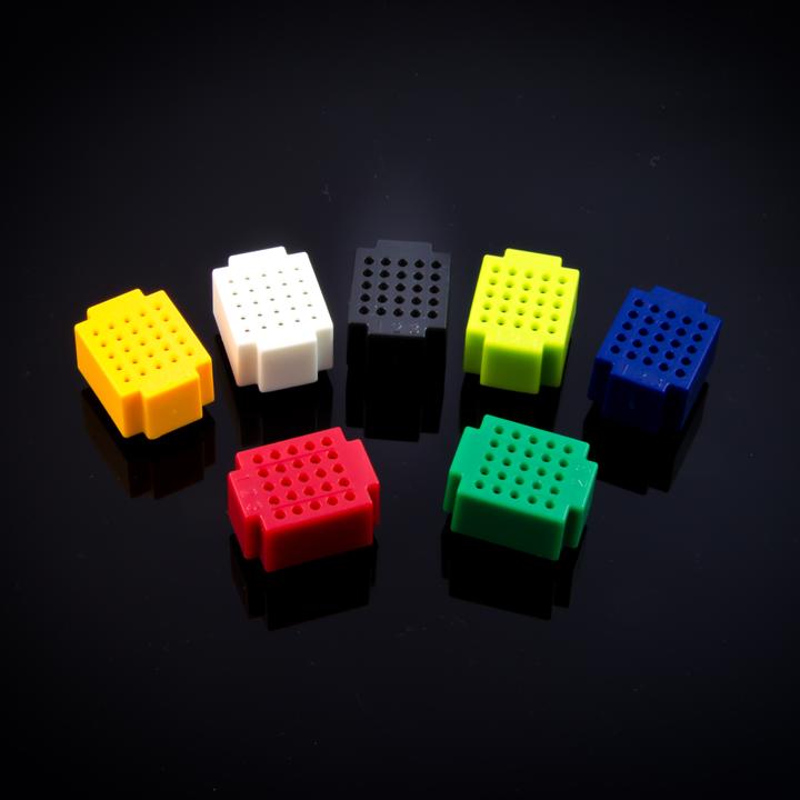 Produktbild Purecrea Set Mini Breadboard 25 Pins 7 Stück