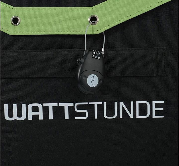 Actual product image Wattstunde WS-KS-SF SunFolder SafeLock cable lock