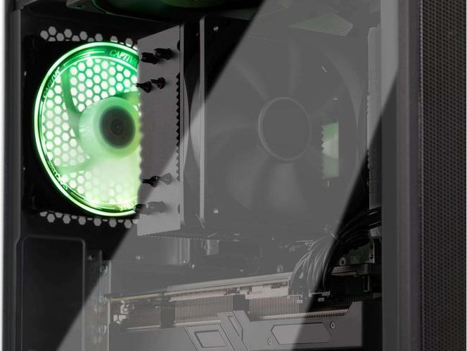 Actual product image Captiva Highend Gaming R89-500 Ryzen 7 RTX 5070 Ti (1000 GB, 32 GB, AMD Ryzen 7 7800X3D, GeForce RTX 5070 Ti)