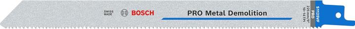 Immagine prodotto Bosch Professional Zubehör Lama PRO Metal Demolition S1125VF, 1,25 x 19 x 225 mm, 2 pezzi.