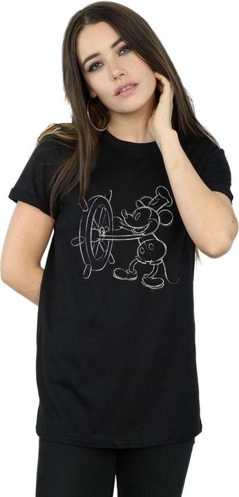 Produktbild Disney Mickey Mouse Steamboat Sketch TShirt (3XL)