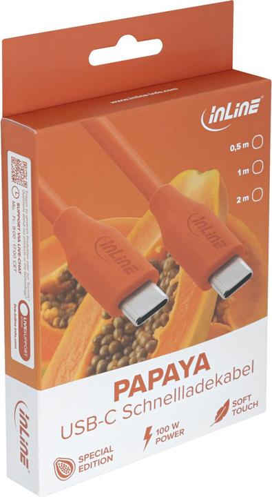 Actual product image InLine USB 2.0 Kabel (0.50 m, USB 2.0, 100 W)