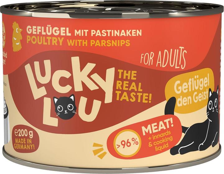 Produktbild Lucky Lou Katzen-Nassfutter (Adult, 1 Stk., 200 g)