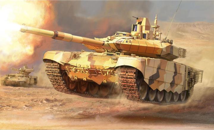 Actual product image 1:35 Russian main battle tank