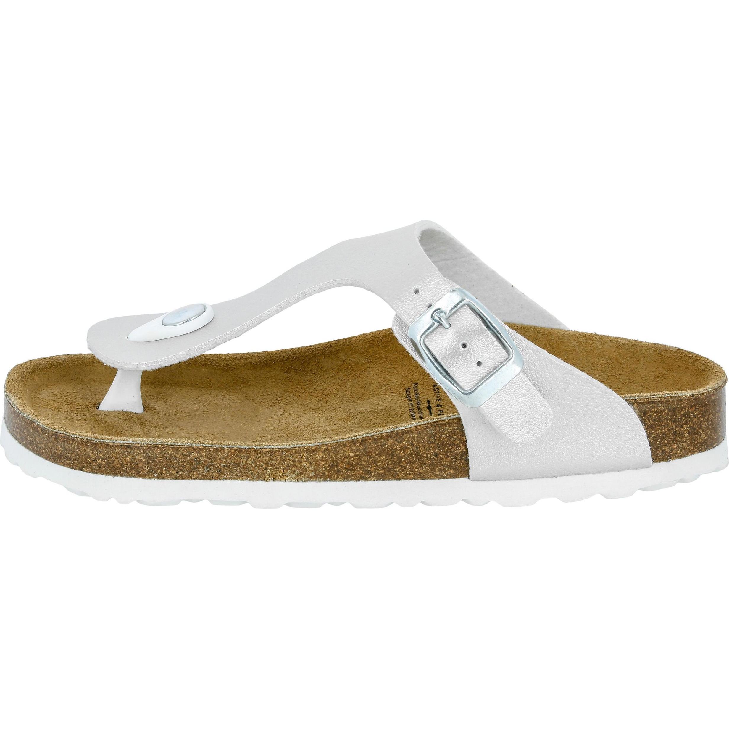 Lico, Mädchen, Flip-Flop, Bioline Trend Kids, Silber, (36)