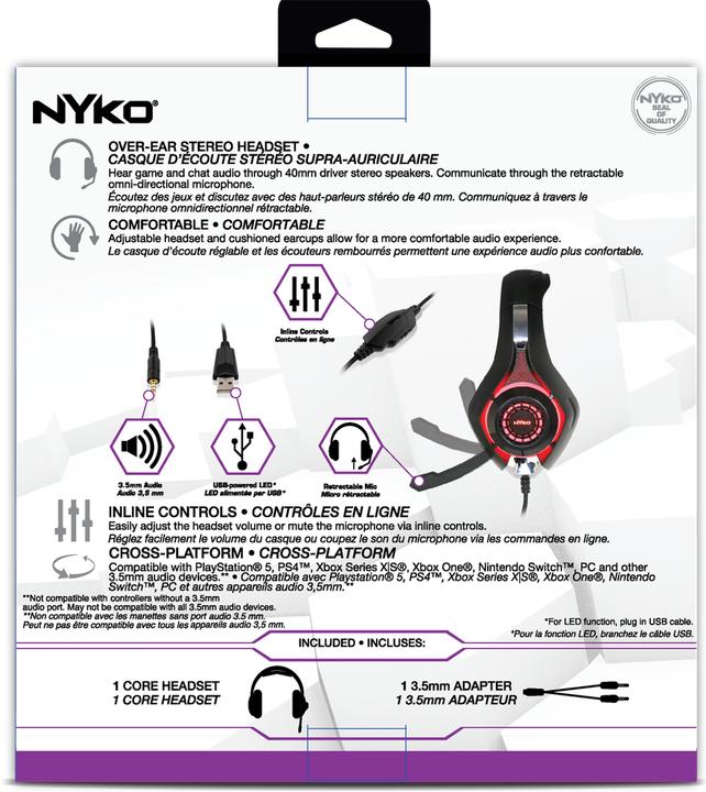 Produktbild Nyko Core Headset
