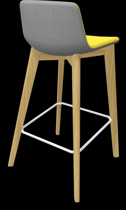 Immagine prodotto Narbutas Sgabello da bar Twist & Sit