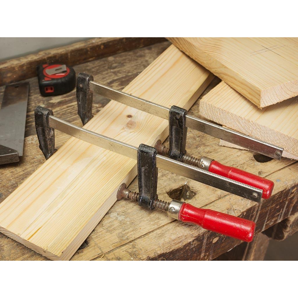 Thumbnail - Velleman, Schraubstock + Zwinge, SCHRAUBZWINGE - 150 x 50 mm (150 mm)