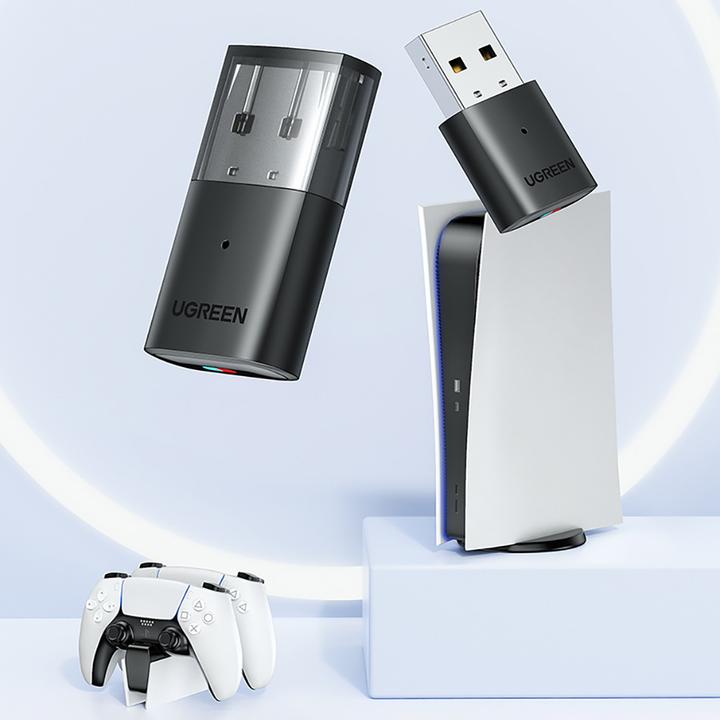Produktbild Ugreen USB Bluetooth 5.0 Transmitter für Nintendo Switch, PC, Laptop (Sender)