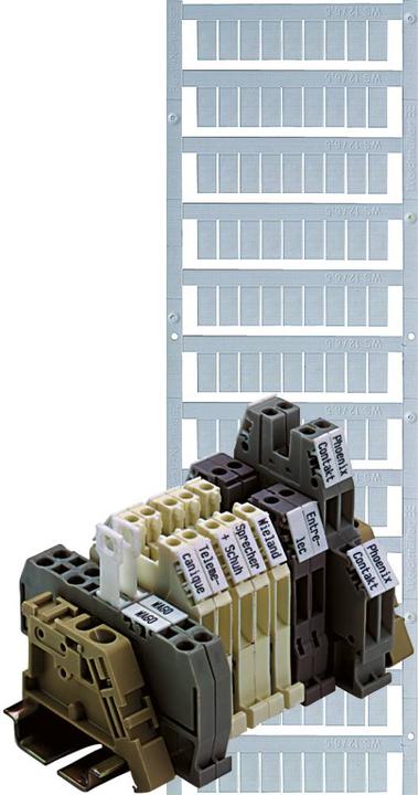 Produktbild Weidmüller Klemmenmarkierung ws RM=5mm unbedr 1816280000