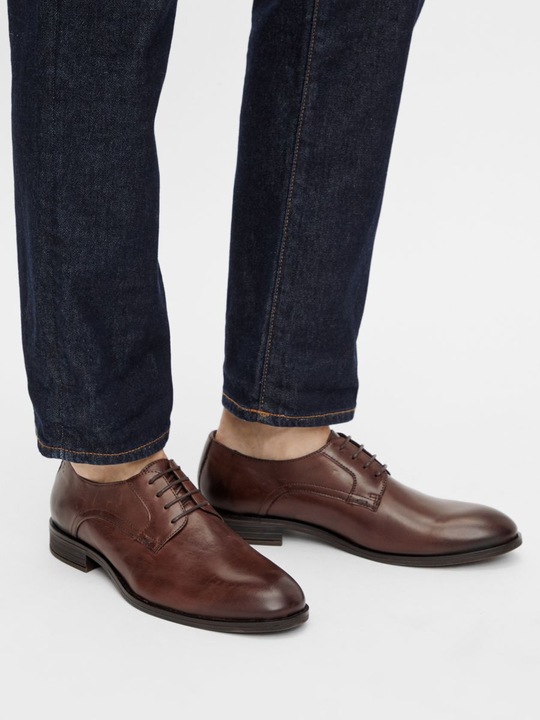 Produktbild Bianco BIABYRON Derby-Schuhe aus Leder (43)