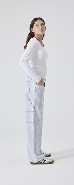 Actual product image Name it Nlfnove Ls Deep O-Neck Short Top Noos (122, 128)