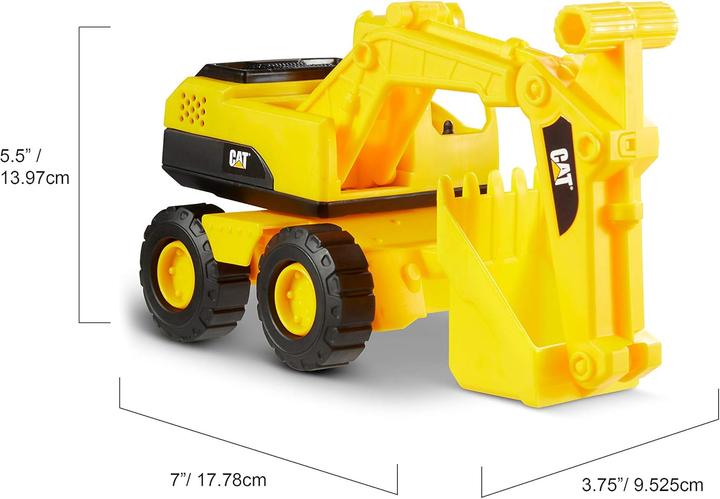 Actual product image BigBuy Fun 3-piece construction site vehicle set