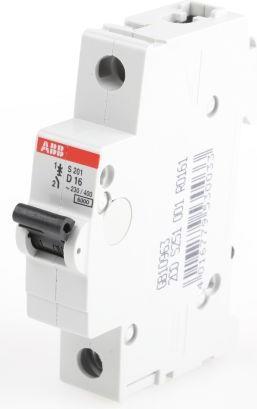 Produktbild ABB Sicherungsautomat S200 Typ D 16A 6kA