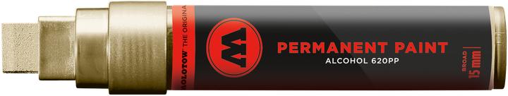 Produktbild Molotow Marker 620PP nachfüllbar 15mm chromgold (Chromgold, 15 mm, 1 x)