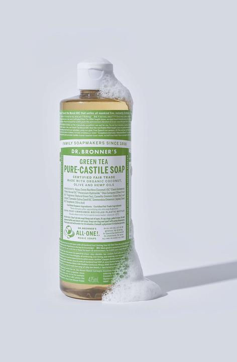 Image du produit Dr. Bronner's Thé vert 475ml (Savon liquide, 475 ml)