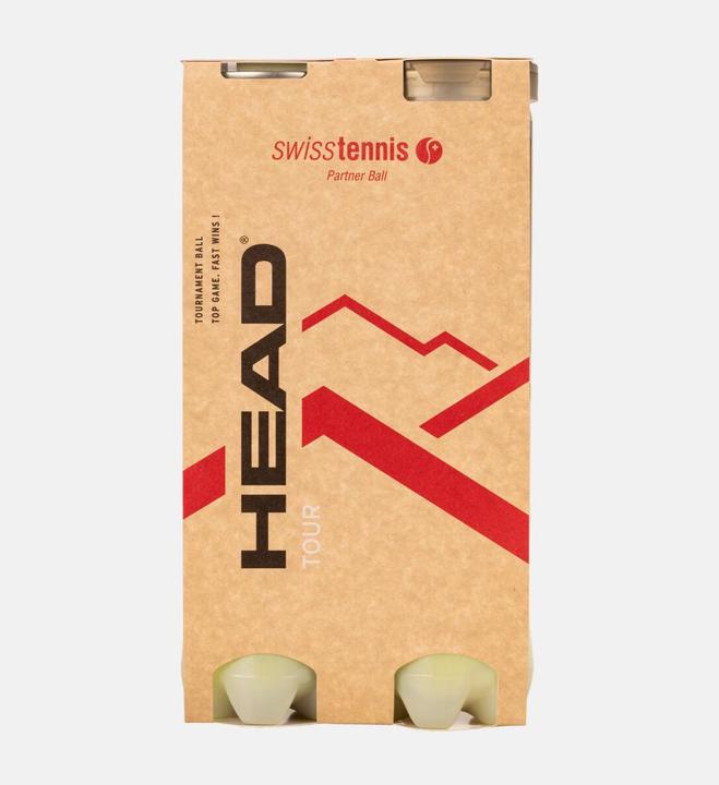 Actual product image Head 2X TOUR SWISS-TENNIS (8X)