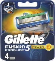 Gillette Fusion Prog. Pw Klinge (4 x)