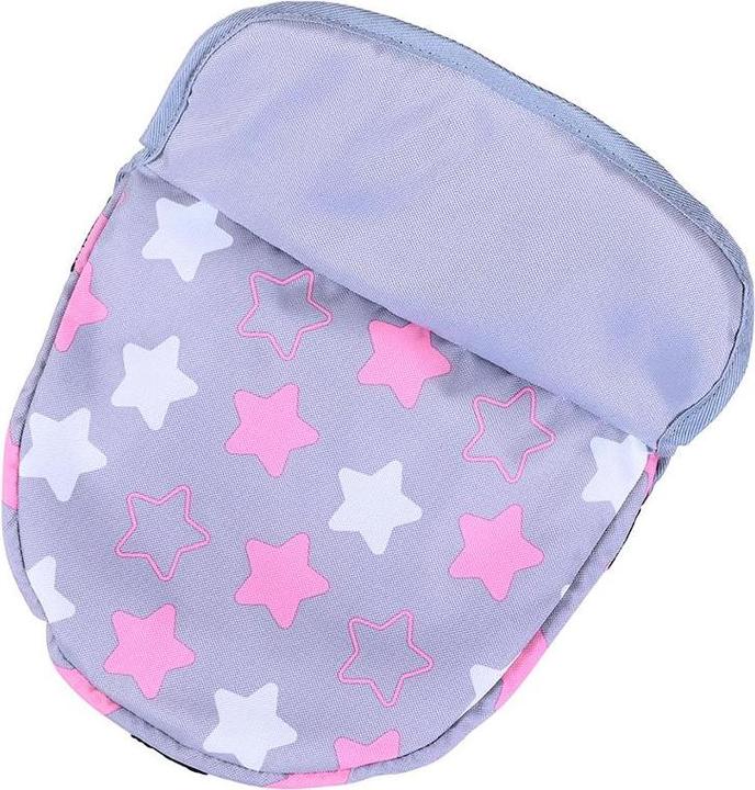 Actual product image Knorrtoys Puppenwagen Boonk - "star grey pink"