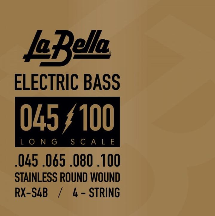 Actual product image La Bella Bass RX-S4B St. Steel 045/100 (4x, Electric bass, 0.10")