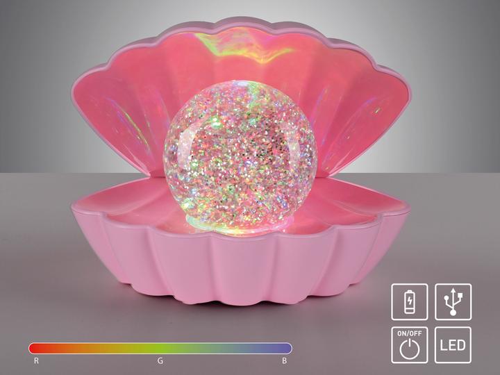 Produktbild Just Light LED-Tischleuchte 85301-88, 0,4W, RGB, 19lm, IP20, rosa