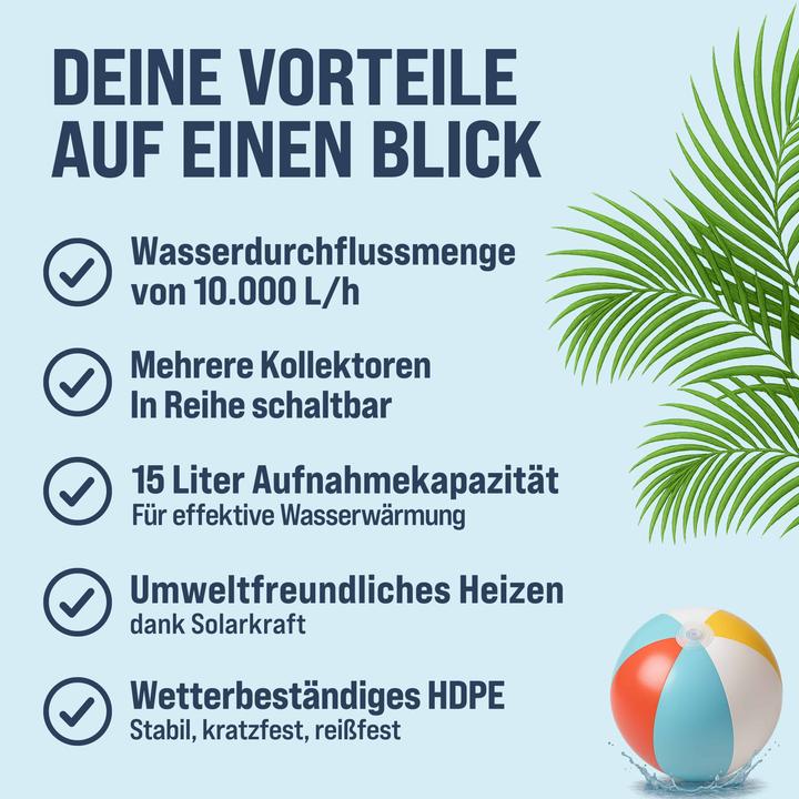 Immagine prodotto Monzana Collettore solare per piscina