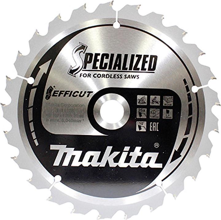 Produktbild Makita Sägeblatt 190x1,85x20, 25Z EFFICUT
