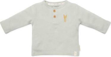 Actual product image Little Dutch T-shirt long-sleeved waffle Soft Green - 56 (56)