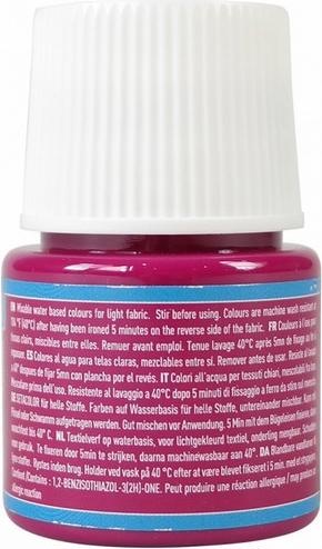 Immagine prodotto Pebeo Setacolor Tessuti Chiari (Fucsia, 45 ml)