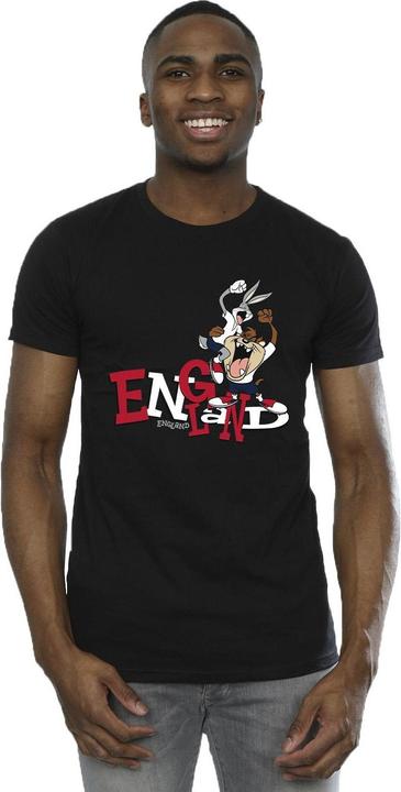 Immagine prodotto Looney Tunes Bugs & Taz England Maglietta Uomo (4XL)