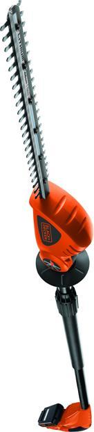 Actual product image Black & Decker Bar hedge trimmer (Rechargeable battery operated)