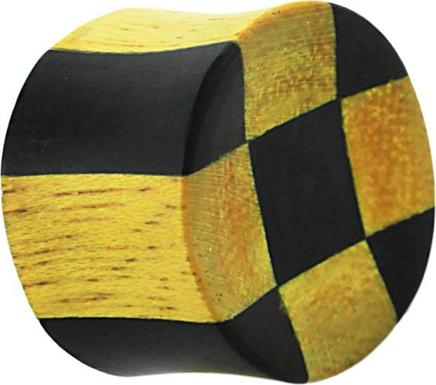 Immagine prodotto Star Piercing Spina svasata in legno di coccodrillo ed ebano Karo (senza ottone, Organico)