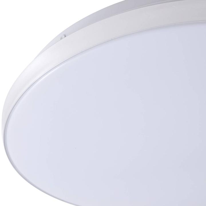 Produktbild Lindby Comora LED-Deckenlampe chrom IP44 3000K (2500 lm)