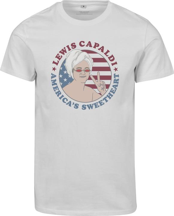 Produktbild Merchcode Lewis Capaldi Sweetheart Tour Front - 18723 (L)