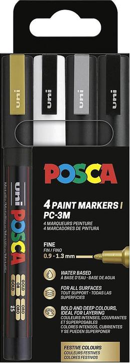 Posca Uni PC-3M (4x)