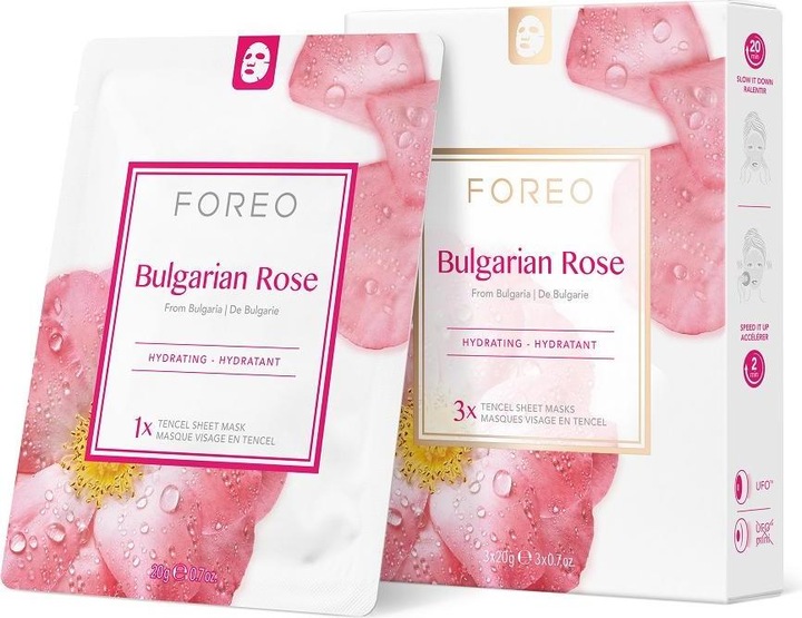 Foreo Gesichtsmaske Bulgarian Rose 20 g (60 ml)