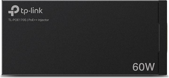 Actual product image TP-Link POE Adapter TL-POE170S Injector (802.3af (PoE), 802.3at (PoE+), 802.3bt (PoE++), 60 W)