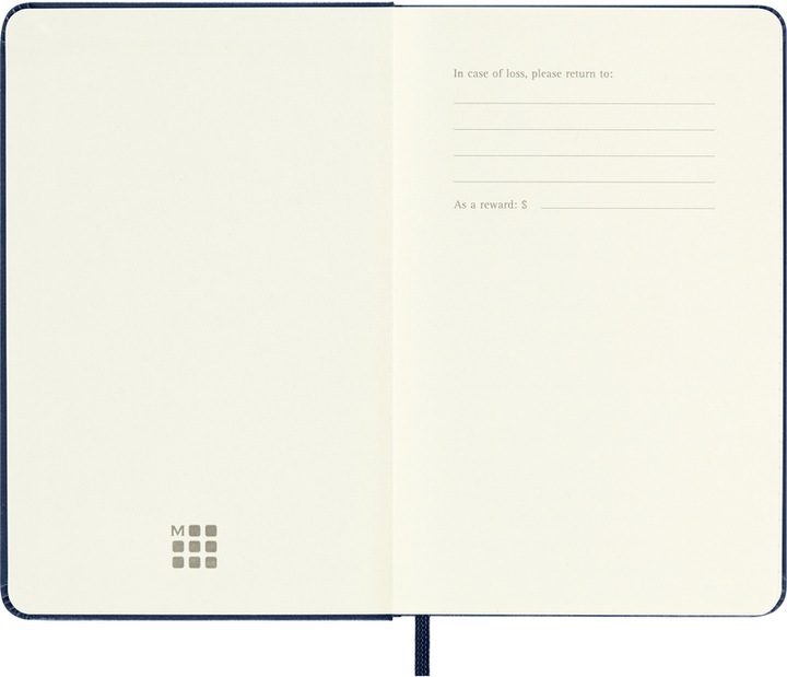 Actual product image Moleskine Notebook (A6, Pocket, English)