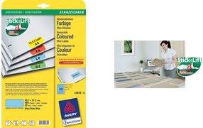 Actual product image Avery Labels removable adhesive