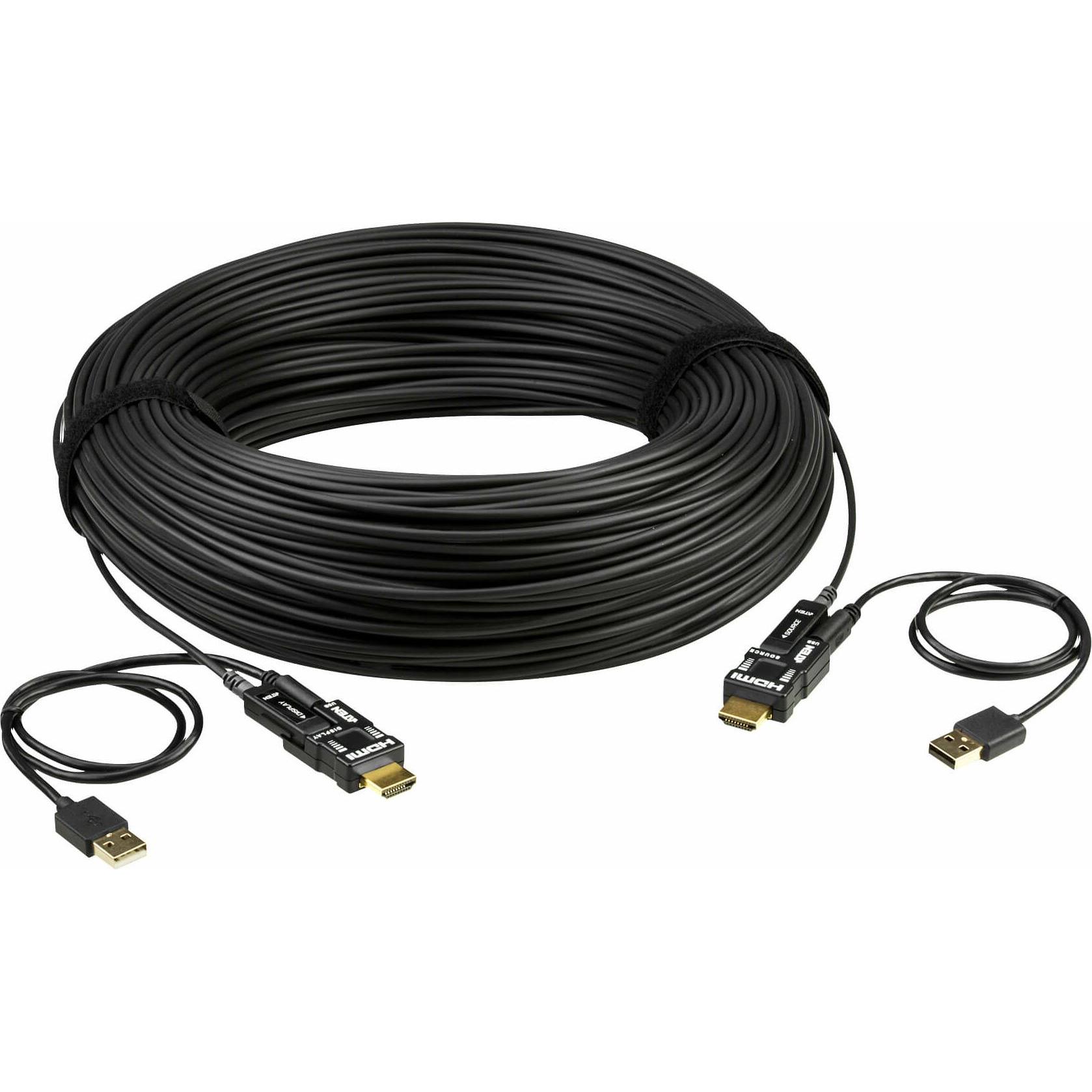 Aten HDMI-Verlängerung (100 m, HDMI), Video Kabel