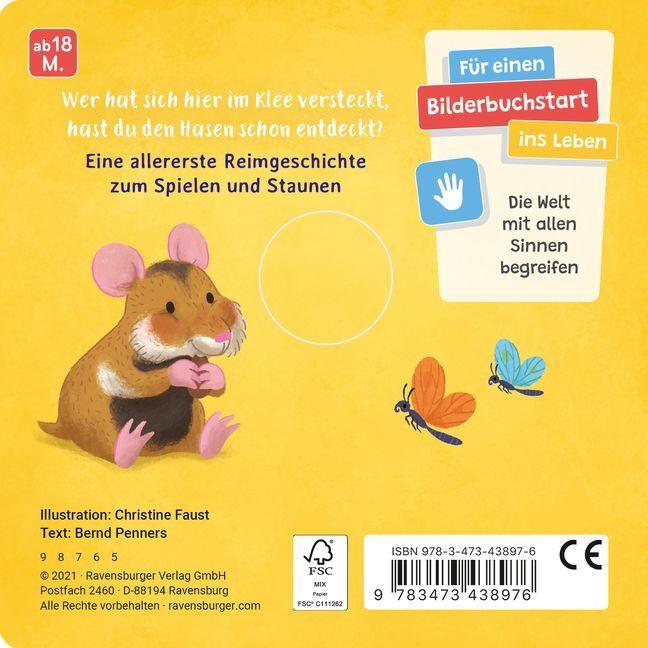 Image du produit Ravensburger Fingerpuppenbuch: Hallo, kleiner Hase! (Allemand)
