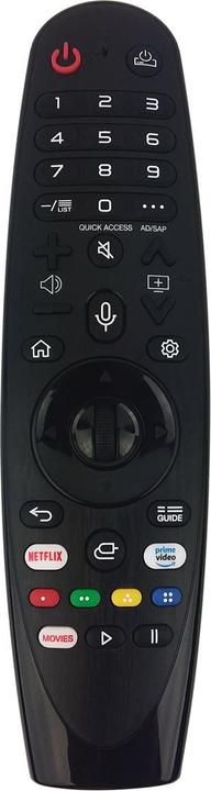 Produktbild Azurano Fernbedienung Magic Remote AN-MR20GA, AKB75855501 für 2020 LG Smart TV mit Sprachsteuerung, Mausfun (Gerätespezifische Fernbedienung, Infrarot, Radio Frequency (RF))