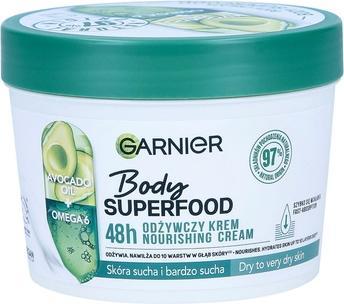 Actual product image Garnier Body SuperFood Nourishing Avocado Oil+Omega 6 Body Cream (Body cream, 380 ml)