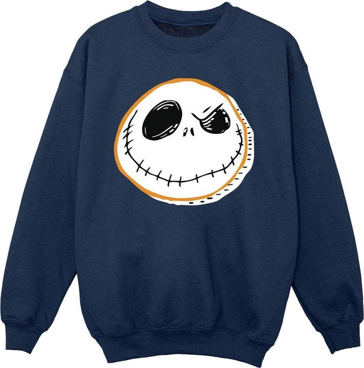 Immagine prodotto Disney The Nightmare Before Christmas Jack Face Felpa Ragazze (128)